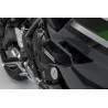 Kit de patins de cadre Noir. Kawasaki Ninja 650 (16-).