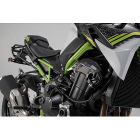 Kit de patins de cadre Noir. Kawasaki Z900 (16-) / Z900RS (17-).