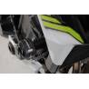 Kit de patins de cadre Noir. Kawasaki Z900 (16-) / Z900RS (17-).