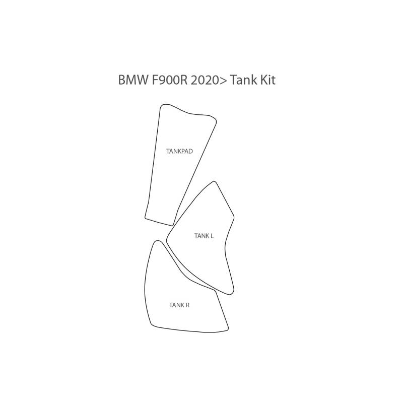 Film protecteur réservoir BMW F900R - Wunderlich 33332-300