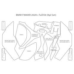 Kit film protecteur BMW F900XR - Wunderlich 33332-400