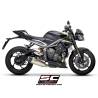 Silencieux Triump Street Triple 765 2020 - SC Project SC1-R Titane - T24-93T