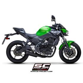 Ligne complète Kawasaki Z650 2020 - SC Project SC1-R Noir - K26C-C103MB