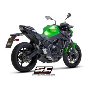 Ligne complète Kawasaki Z650 2020 - SC Project SC1-R Noir - K26C-C103MB