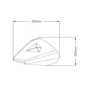 Déflecteur supérieurs BMW R1250GS - Puig 9847F