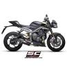 Silencieux Triump Street Triple 765 2020 - SC Project SC1-R Carbone