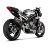 SILENCIEUX RACING TRIUMPH STREET TRIPLE 765 S / R / RS  / AKRAPOVIC 2018-2019