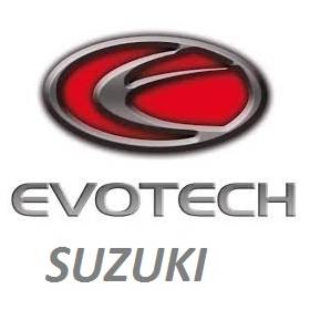 SUPPORTS DE PLAQUE MOTO SUZUKI EVOTECH