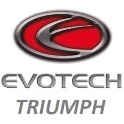 SUPPORTS DE PLAQUE MOTO TRIUMPH EVOTECH