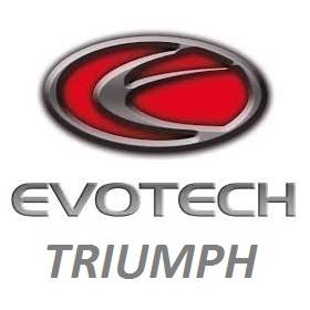 SUPPORTS DE PLAQUE MOTO TRIUMPH EVOTECH