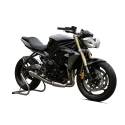 Silencieux homologué TRIUMPH STREET TRIPLE 13-15 / HP CORSE HYDROFORM INOX