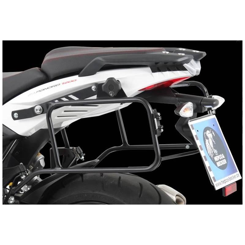 Support valise Aprilia Caponord 1200 - Hepco-Becker 6507514 00 01