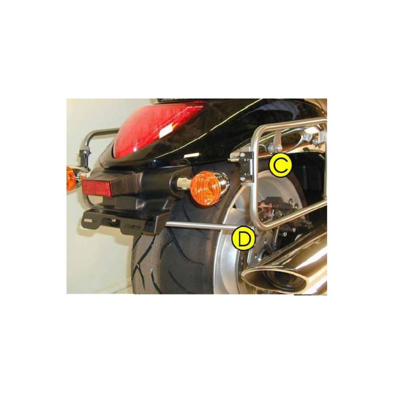 Supports valises Hepco-Becker 65035110002 Suzuki M1800R Sport-classic