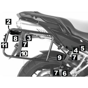 Supports de valises Hepco-Becker Yamaha FZ6 Sport-classic