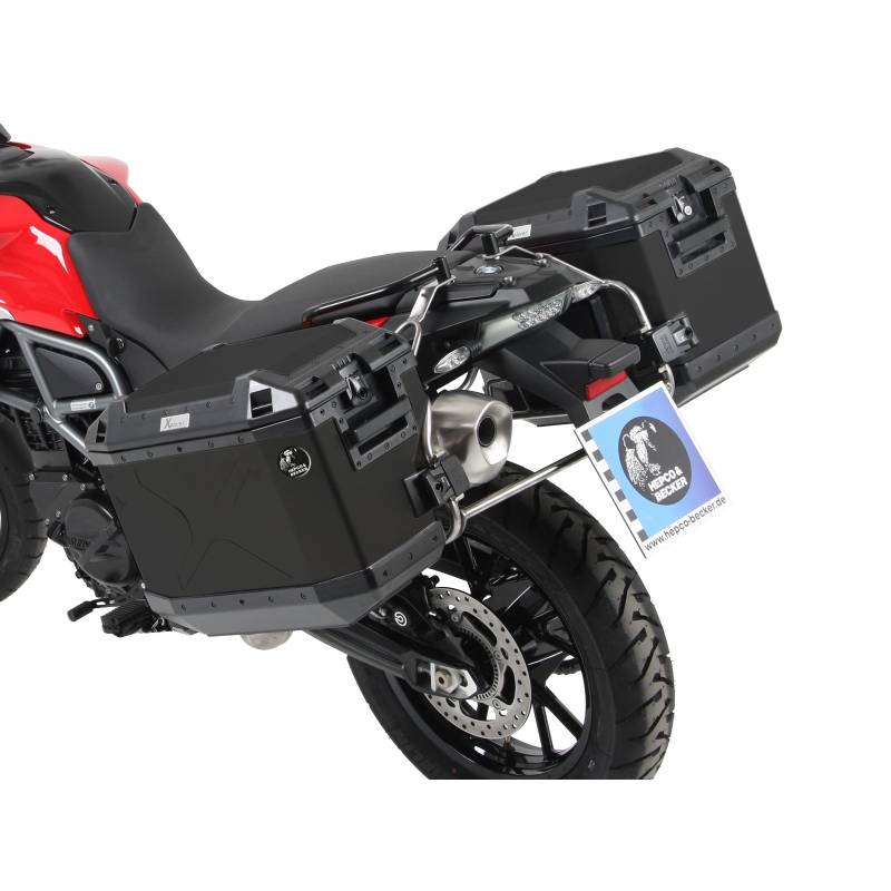 Kit valises Noires BMW F800GS - Hepco-Becker 651653