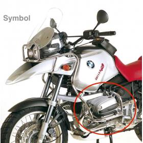 Pare cylindre BMW R1150GS 2000-2004 / Hepco-Becker Silver