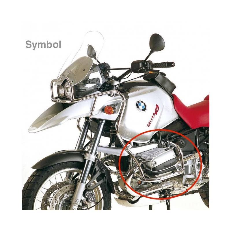 Pare cylindre BMW R1150GS 2000-2004 / Hepco-Becker Silver