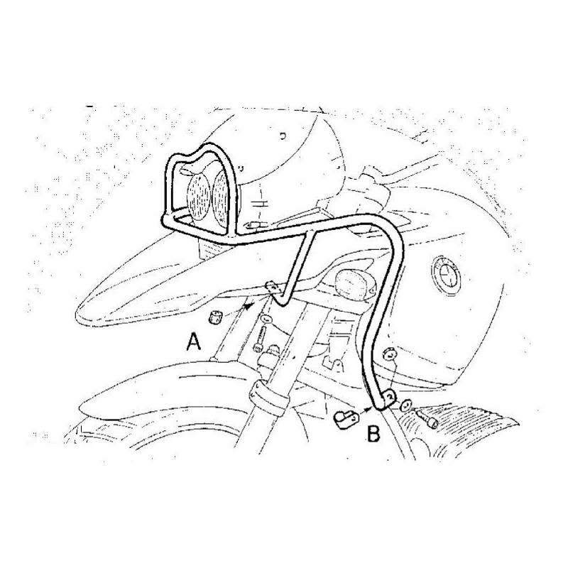 Protection réservoir R1150GS Adventure HepcoBecker 502916 00 01