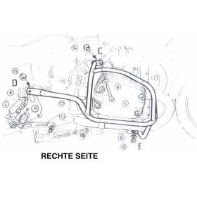 Pare cylindre BMW R850R-R1150R / Hepco-Becker 502913 00 01
