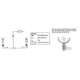 Phares auxiliaires BMW R1200C-R850C / Hepco-Becker 400624 00 02