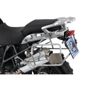 Kit valises BMW R1200GS 04-12 et Adv 06-13 / Hepco-Becker Cutout Silver