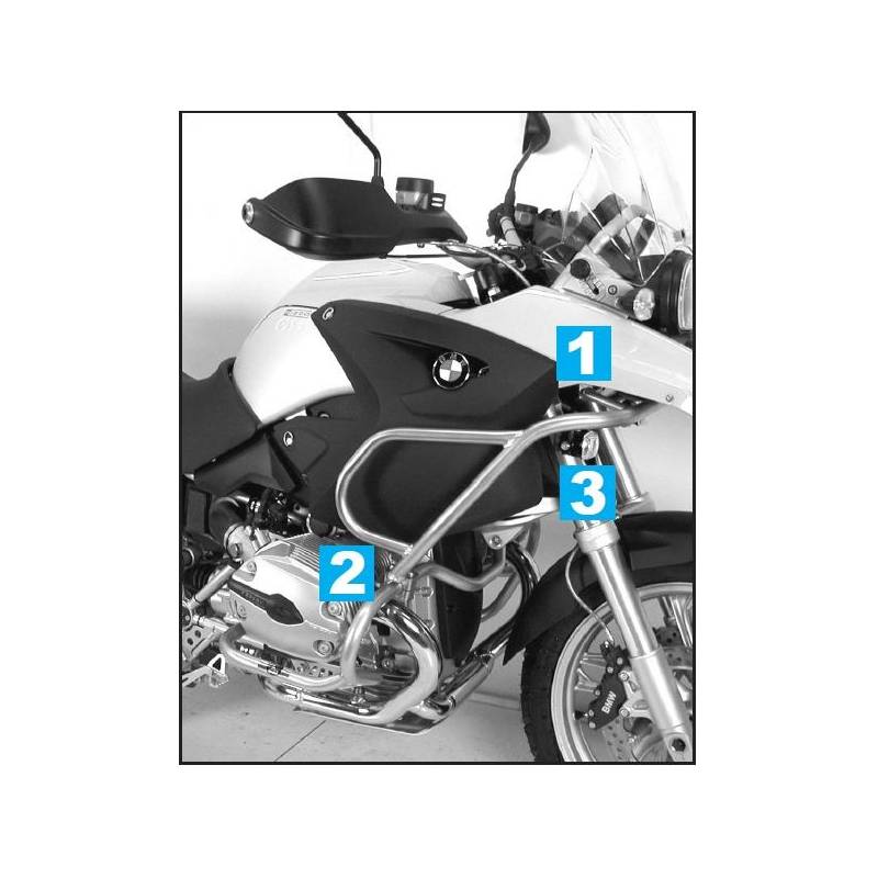 Protection réservoir BMW R1200GS 2004-2012 / Hepco-Becker Black