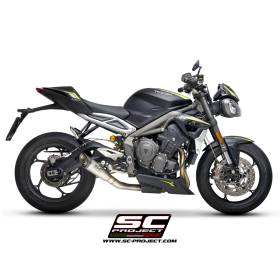 Silencieux Triump Street Triple 765 - SC Project S1 