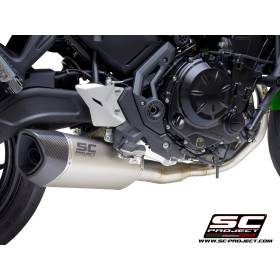 Ligne complète Kawasaki Z650 - SC Project SC1-R Titane 2020-2021