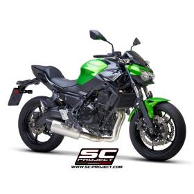 Ligne complète Kawasaki Z650 - SC Project SC1-R Titane 2020-2021