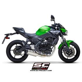 Ligne complète Kawasaki Z650 - SC Project SC1-R Titane 2020-2021