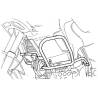 Protection moteur Cagiva Elefant 750 i.e. / 950 i.e. 1994-1996 - 501702 00 01