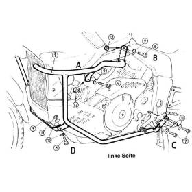 Protection moteur Cagiva Navigator 2000-2005