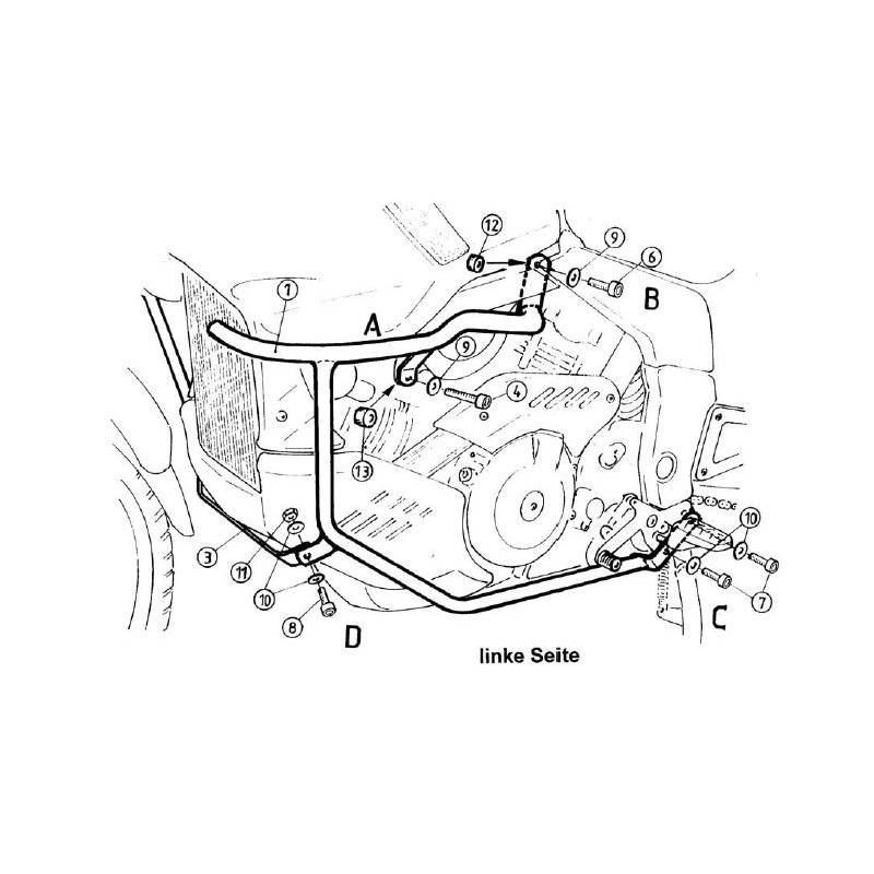 Protection moteur Cagiva Navigator 2000-2005