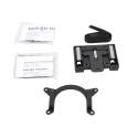 Support sacoche réservoir Ducati Monster 821 2014-2017 / Hepco-Becker