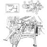 Béquille centrale CB600F Hornet 03-06 / Hepco-Becker 505935 00 01