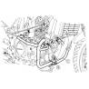 Protection moteur Honda CBF500 - Hepco-Becker 501937 00 01