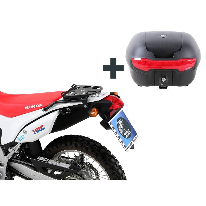 Kit top-case Honda CRF250L - Hepco-Becker Noir 40L