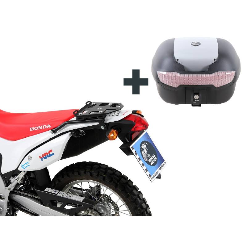 Kit top-case Honda CRF250L - Hepco-Becker Argent 40L