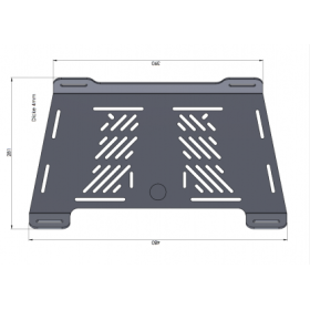 Extension porte bagage Scrambler 1100 2021- / Hepco-Becker 8007616 00 01