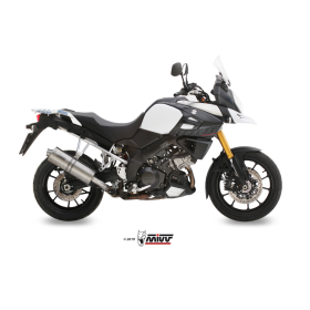 Silencieux inox Suzuki V-Strom 1000,1050 / Mivv S.042.LX2