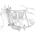 Protection moteur Honda VT 1100 C3 Shadow - Hepco-Becker