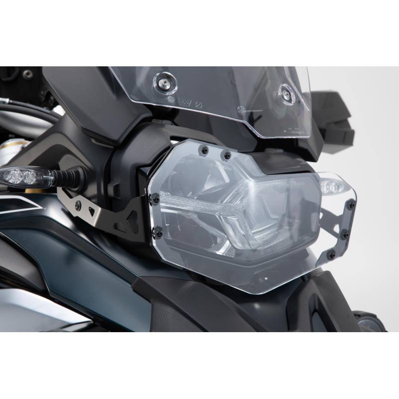 Protection de phare Support avec écran PVC. BMW F 750/850 GS (17-).