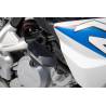 Kit de patins de cadre Noir. BMW G 310 R (16-20).