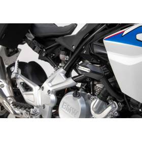 Kit de patins de cadre Noir. BMW G 310 R (16-20).