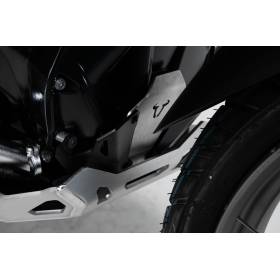 Extension avant de protection de moteur Noir/Gris. BMW R1200 (12-18), R1250 (18-).