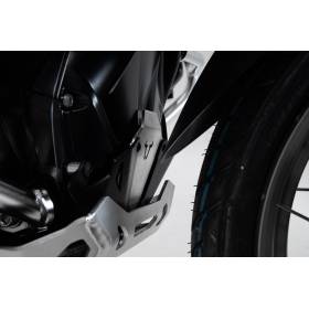 Extension avant de protection de moteur Noir/Gris. BMW R1200 (12-18), R1250 (18-).