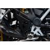 Set de protection de pompe de frein Noir. BMW R 1200 GS, R 1250 GS.