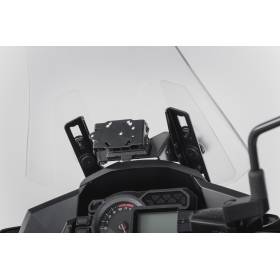 Support GPS pour cockpit Noir. Kawasaki Versys 1000 (15-17).