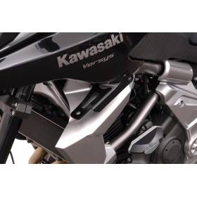 Support pour feux additionnels Noir. Kawasaki Versys 650 (10-14).