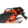 Porte-bagages ALU-RACK Noir. KTM LC4 690 Enduro (07-18).